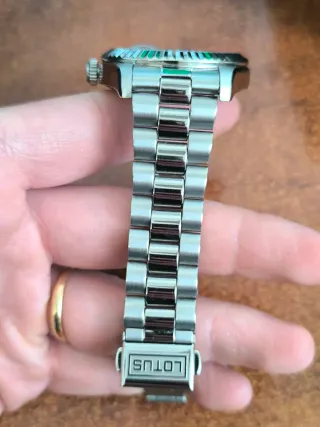 Reloj Lotus Freedom Negro y Plateado