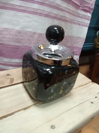 Cenicero Vintage Hojas Colores