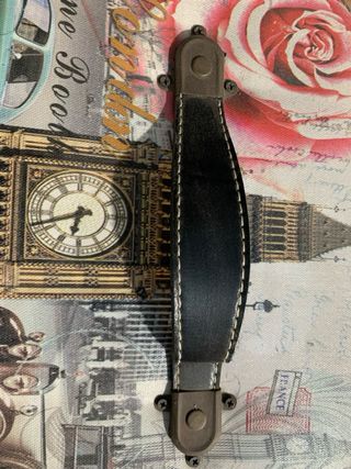 Baúl costurero vintage Londres rosas