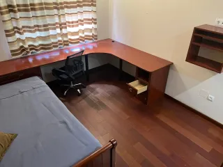 Dormitorio completo madera