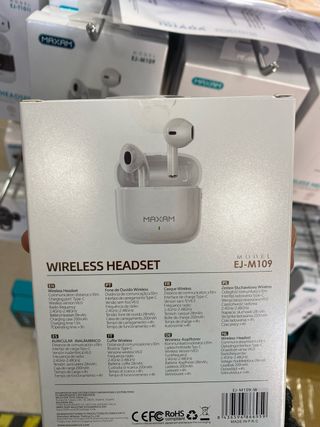 6Unidades  EJ-M109 Auriculares Inalámbricos