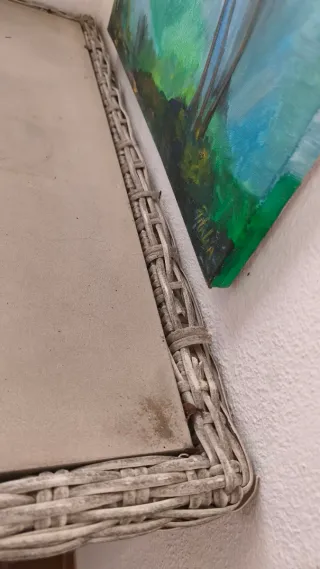 Sofá y mesa de terraza beige y gris