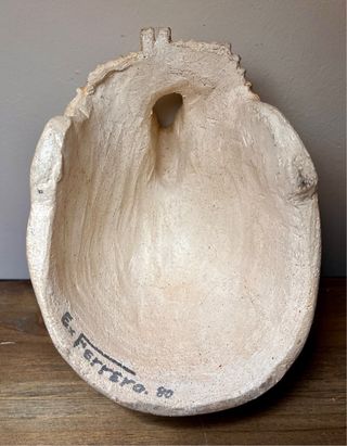 Escultura brutalista “Memento Mori” Ferrero 1980