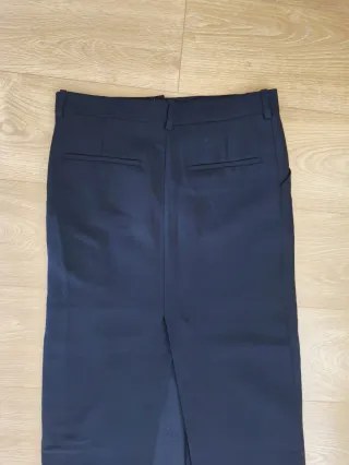 Falda Larga Zara Negra