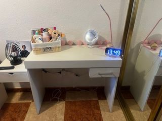 Mesa escritorio blanca