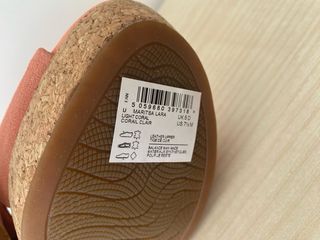 Sandalias Clarks cuña talla 38