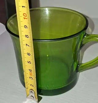 CON USO. Desayuno. 5 Tazones y 3 platos Duralex