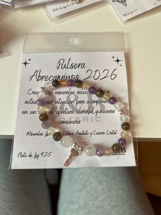 Pulsera Abrecaminos 2026 Plata Ley 925