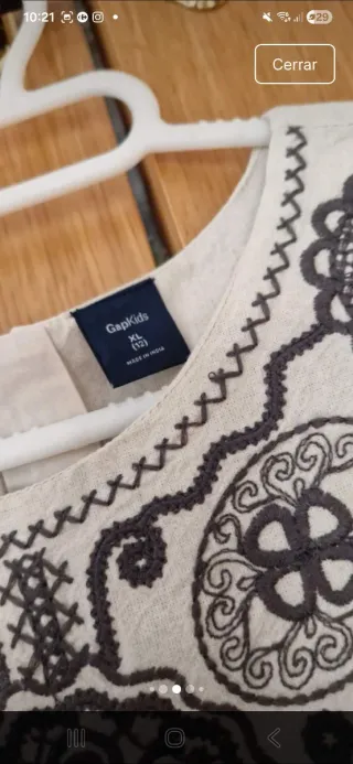 Vestido Verano Niña Gap Talla 12