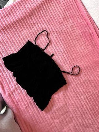 Blusa negra tirantes