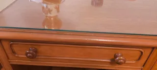 Escritorio de madera pino maciza