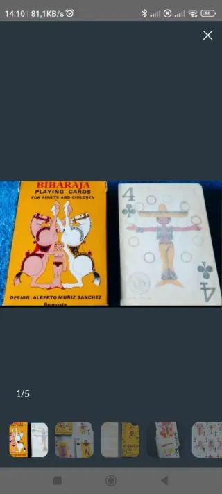 Cartas Bibaraja Benposta