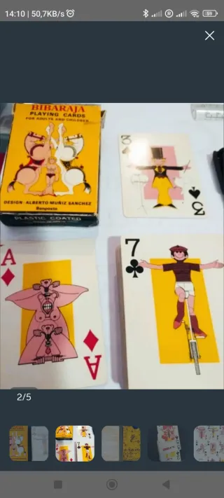 Cartas Bibaraja Benposta