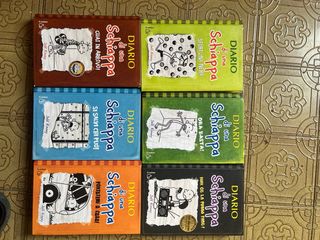 6 libri diario di una schiappa
