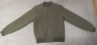 Chaqueta Bomber Kiabi Verde Oliva