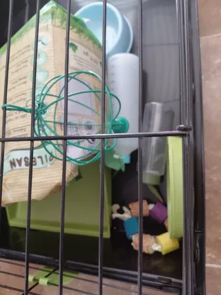 Jaula para conejos, cobayas y más