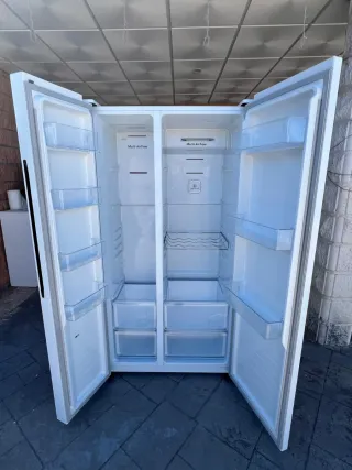 Frigorífico Hisense Americano Blanco