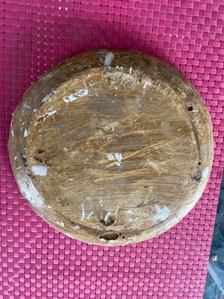 Plato decorado ciervo bosque