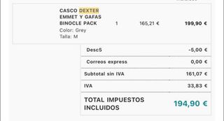 Casco Moto Dexter Custom Emmet Talla M