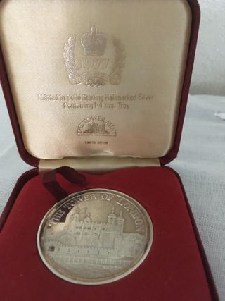 Medaglia Argento 925 Tommaso Moro 1477-1977