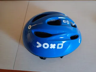 Casco de bicicleta infantil azul
