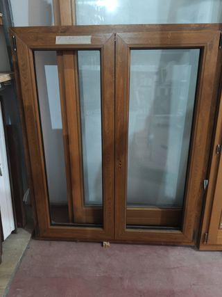 Ventana PVC COLOR MADERA