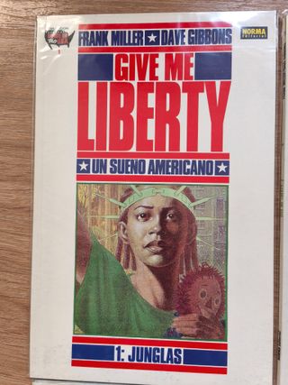 Colección completa 4 cómics Give Me Liberty: Un su