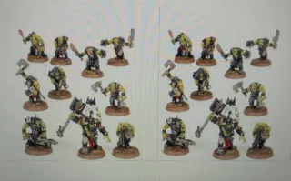 20 Orkos Boys Warhammer