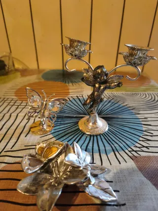 Set Soprammobili Angelo Farfalla Fiore