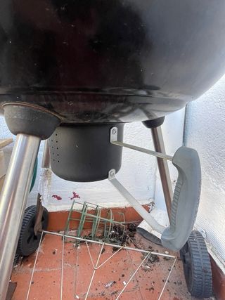 Barbacoa carbón NATERIAL con arrancador