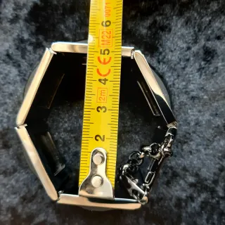 Pulsera Dyrberg/Kern Plata y Negro