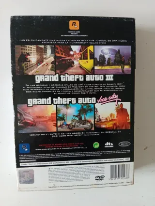 Pack Doble Grand Theft Auto GTA PS2