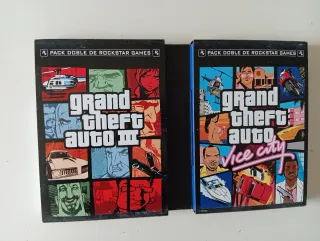 Pack Doble Grand Theft Auto GTA PS2
