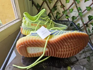 Zapatillas Adidas Verdes y Amarillas