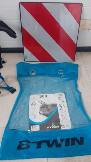 Portabicis B'TWIN 300 con Señal Homologada