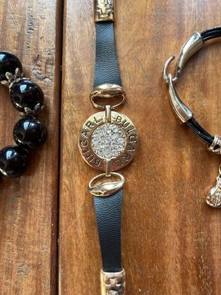 Lote 3 pulseras bisutería