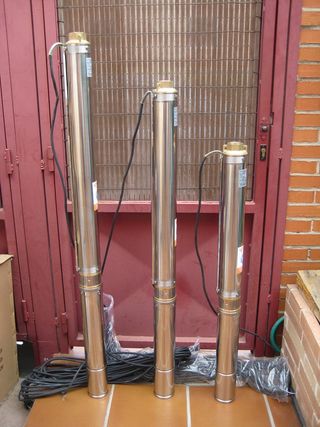 Bomba agua Sumergible Pozo sondeo