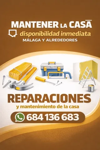 Mantenimiento en casa Hogar Reparaciones