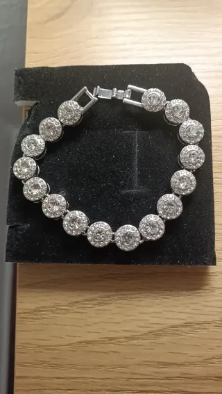 Gargantilla y pulsera bisutería alta calidad