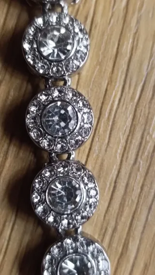 Gargantilla y pulsera bisutería alta calidad