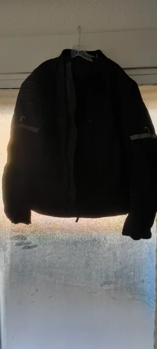 Chaqueta moto talla grande