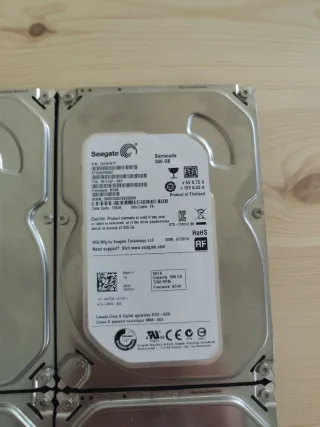 4 Discos Duros Seagate 500GB