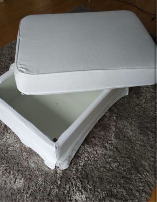 Reposapiés Ektorp Ikea Blanco