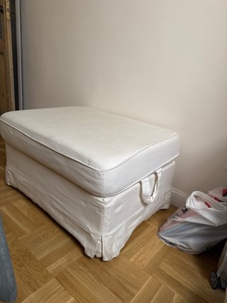 Reposapiés Ektorp Ikea Blanco