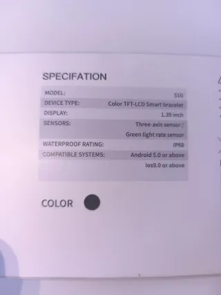 Smartwatch S10 Sport IP68 nero