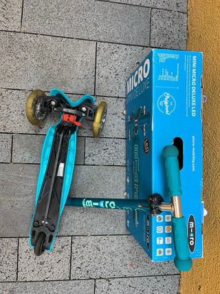 Patinete Micro Mini Deluxe Azul