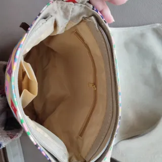 Bolso bandolera extensible multicolor