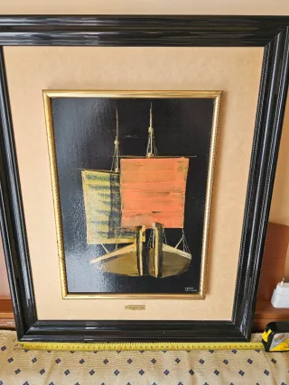 Cuadro Original Ramón Calderón