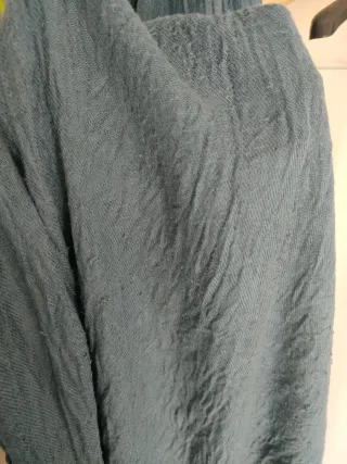 Sciarpa azzurra in cotone Conbipel