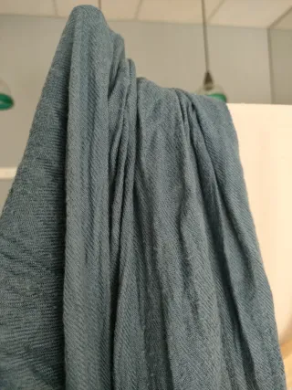 Sciarpa azzurra in cotone Conbipel